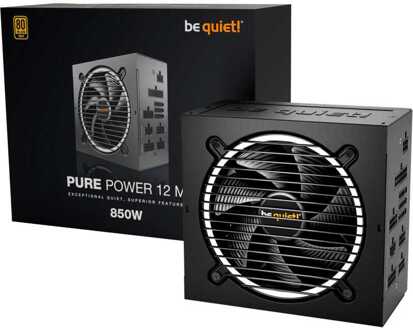 Be Quiet! Pure Power 12M 850W Voeding