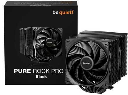 Be Quiet! Pure Rock Pro 3 Black CPU-koeler