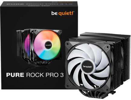 Be Quiet! Pure Rock Pro 3 LX Black CPU-koeler