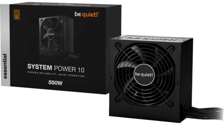 Be Quiet! System Power 10 550W Voeding
