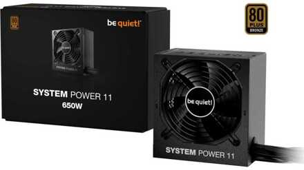 Be Quiet! System Power 11 650W Voeding