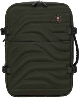 Be Young rugzak 15 inch olive Groen