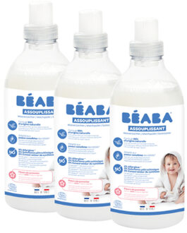 Béaba ® Wasverzachter Set van 3 - Appelbloesemgeur - 3 x 1L