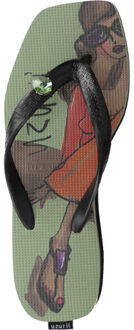 Beach cocktail girl mid heel groen - 43