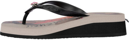 Beach cocktail girl mid heel taupe - 39-40