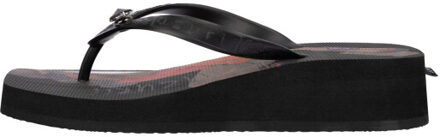 Beach cocktail girl mid heel zwart - maat 41-42