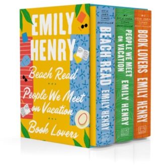 Beach Read / People We Meet On Vacation / And Book Lovers - Emily Henry