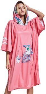 Beach Surf Poncho, super Water Absorberende Wetsuit Veranderende Handdoek Gewaad Met Kap Voor Surfen Zwemmen Zwemmen Voor Volwassenen Mannen Vrouwen MAOJ4001A