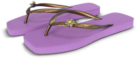 Beach switch orchidee - maat 39-40 Paars