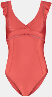 Beachlife 301A - Red Shine Padded Swimsuit Badpak Dames Rood - 42D