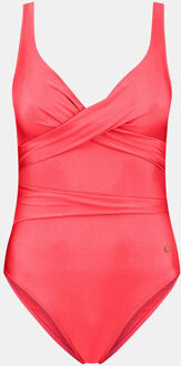 Beachlife 303A - Red Shine Padded Swimsuit Badpak Dames Rood - 38D