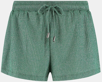 Beachlife 801A - Green Shimmer Shorts Korte Broek Dames Groen - M