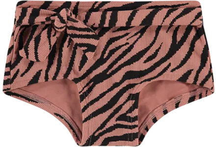Beachlife Rose Zebra Bikini Broekje Meisjes 140 Roze