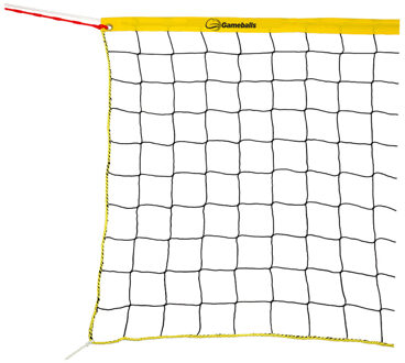 Beachvolleybal Net Basic Geel - 9,5 meter net