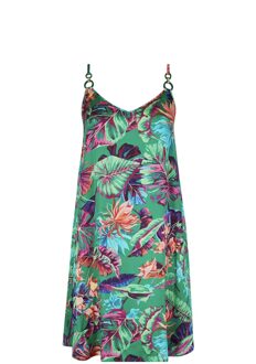 Beachwear Paradis Sauvage Korte Jurk Wild groen ASB1082 - 38