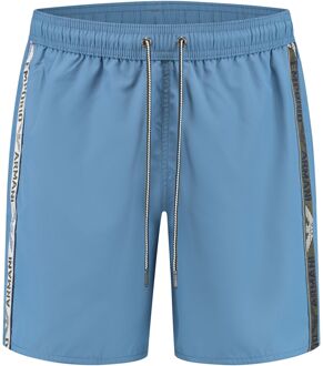 Beachwear Zwemshort Heren blauw - L