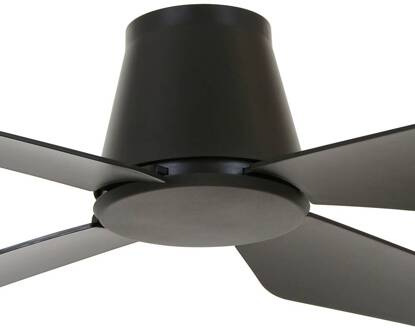 Beacon plafondventilator Aria CTC, zwart, Ø 121 cm, stil