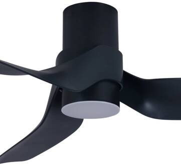 Beacon plafondventilator met licht Nautica, zwart, stil