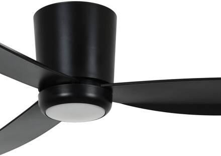 Beacon plafondventilator met lichtarray zwart 137 cm stil