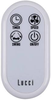 Beacon wandventilator Breeze, wit, Ø 41 cm, stil