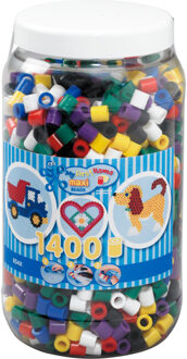 Beads - Maxi - Beads in bucket - 1400pcs (8540) Multi