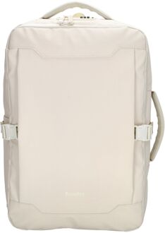 Beagles laptoprugzak 17 inch gebroken wit Beige