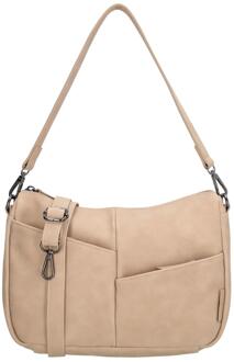 Beagles Lourenza Schoudertas lichttaupe beige