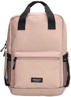 Beagles Original laptop laptop rugzak lightpink Roze - H 40 x B 37 x D 10,5 cm
