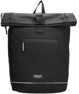 Beagles Originals Panniers black schooltas Zwart - H 56 x B 40 x D 13 cm