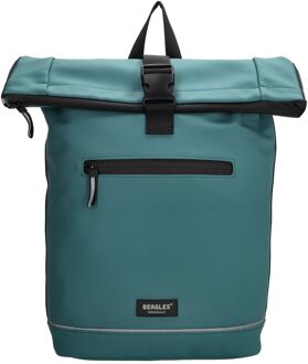 Beagles Originals Panniers petrol schooltas Blauw - H 56 x B 40 x D 13 cm