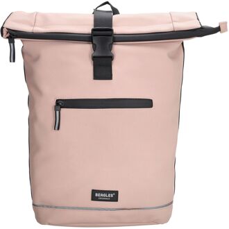 Beagles Originals Rolltop Rugtas Waterproof 15.6" lichtroze - H 56 x B 40 x D 13 cm