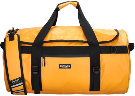 Beagles Originals Tokyo Duffle Waterproof okergeel - H 33 x B 60 x D 33 cm