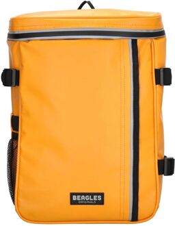 Beagles Originals Tokyo Tarp Rugtas S Waterproof okergeel - H 35 x B 23,5 x D 11 cm