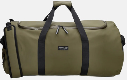 Beagles weekendtas/rugzak olijfgroen