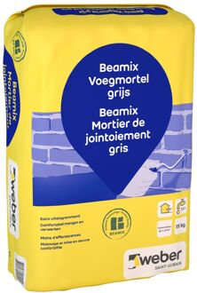 Beamix Weber Beamix Voegmortel - 15kg - Grijs