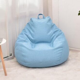 Bean Bag Bed Met Filler Luie Sofa Voor Volwassen Camping Slaapbank Wasbaar Zitzak Stoel Slaapkamer Tatami Draagbare Lounger seat boon zak 60X70cm S1