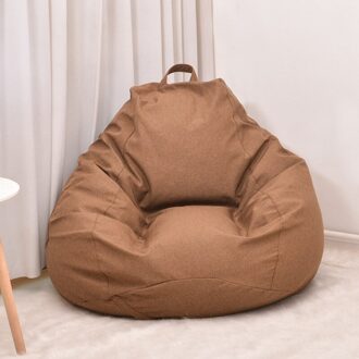 Bean Bag Bed Met Filler Luie Sofa Voor Volwassen Camping Slaapbank Wasbaar Zitzak Stoel Slaapkamer Tatami Draagbare Lounger seat boon zak 60X70cm S2