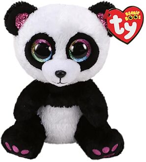 Beanie Boo's Paris Panda 15cm Zwart