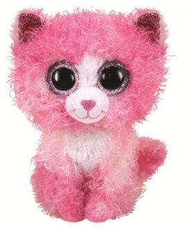 Beanie Boo's Reagan Kat 15cm Roze