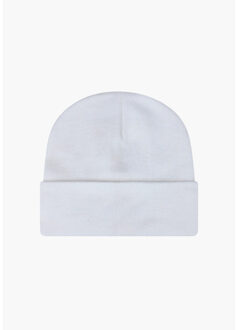 Beanie original i white - maat One size Wit