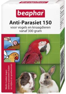 Beaphar Anti-parasiet 150 - Vogels, Konijnen en Knaagdieren vanaf 300gr - Pipetten - 4 stuks