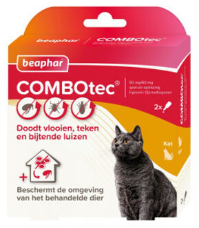 Beaphar COMBOtec Kat - 2 pipetten