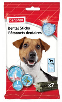 Beaphar Dental Sticks Hondenscnak - Kleine Hond - 7 stuks - 112 g
