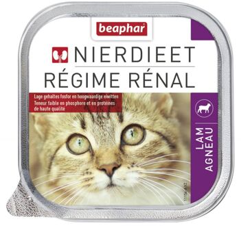 Beaphar nierdieet kat lam kattenvoer 100 gr