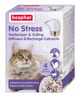 Beaphar No Stress Verdamper Kat - Antistressmiddel Met Vulling - 30 ml