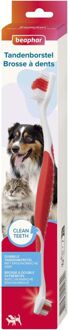 Beaphar Tandenborstel - Hond en Kat - Wit