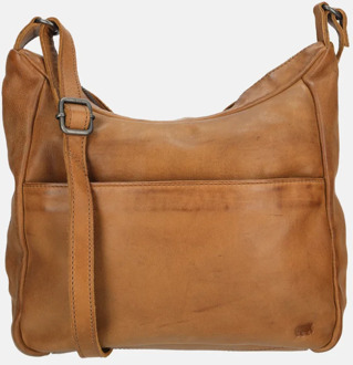 Bear Design buidel schoudertas cognac