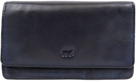 Bear Design Cow Lavato Dames Portemonnee 12cc blue