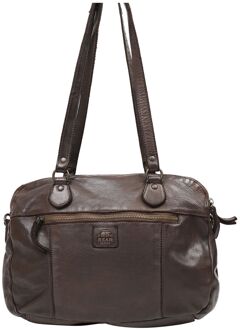 Bear Design Cow Lavato Lieke Schoudertas Bruin