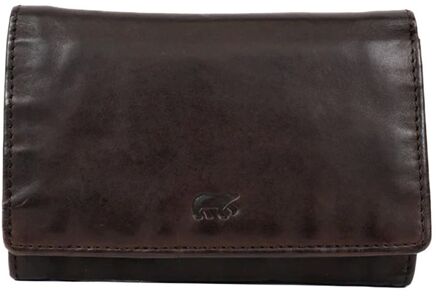 Bear Design Cow Lavato Wallet brown dames portemonnee Bruin - H 8 x B 14 x D 3 cm